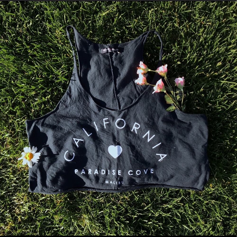 Brandy Melville Paradise Cove Cropped Tank